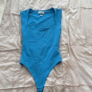 Aritzia Bold Blue Women's Bodysuit
